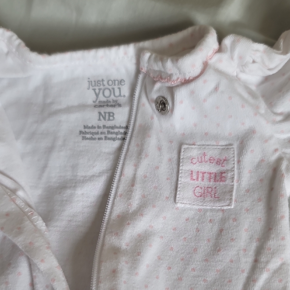 Just One You Baby Girl Onesie